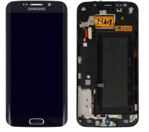 Дисплей Samsung Galaxy S6 Edge SM-G925 OR 100% (Service Pack) with frame Black