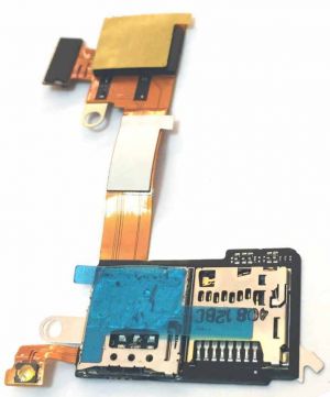 Шлейф Sony Xperia M2 D2305 / D2303 / D2306 1 SIM and mmC Original