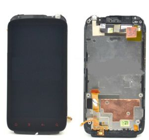 Дисплей HTC Sensation XE Z715e complete with touch (з рамкою)