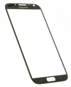 Скло дисплея Samsung Galaxy Note 2 N7100 / N7105 Grey (для переклеювання)
