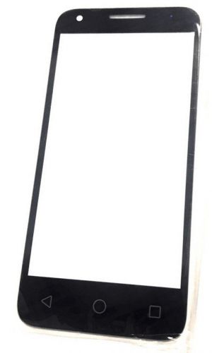 Скло дисплея Alcatel OT4027D Black (для переклеювання)