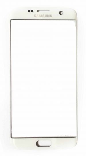 Скло дисплея Samsung G935F S7 Edge White (для переклеювання)
