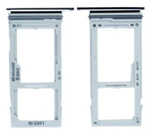 SIM-тримач Samsung Galaxy S9 G960 (2 Sim) Black