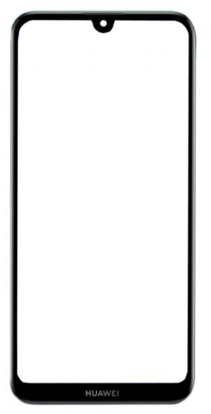 Скло дисплея Huawei Y7 2019 Black (для переклеювання)