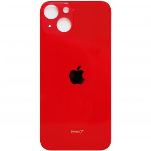 Кришка задня iPhone 13 Red (великий виріз під камеру)