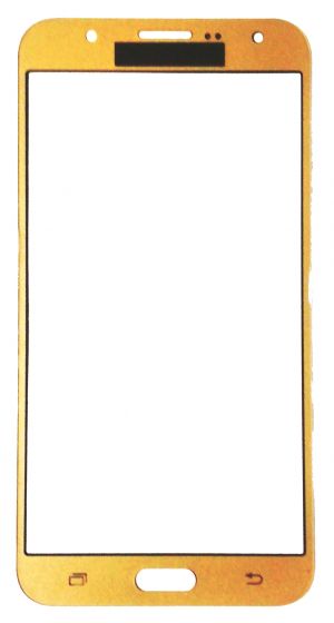 Скло дисплея Samsung Galaxy J7 SM-J700H Gold (для переклеювання)