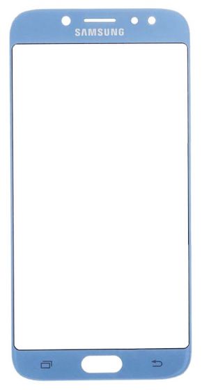 Скло дисплея Samsung Galaxy J7 2017 SM-J730 Blue (для переклеювання)