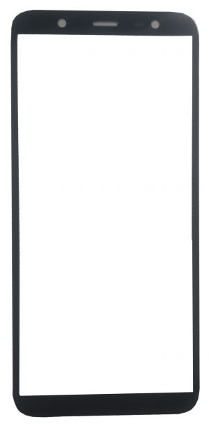 Скло дисплея Samsung Galaxy J8 2018 SM-J810 Black (для переклеювання)