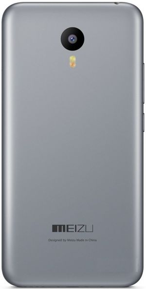 Задня частина корпусу Meizu M2 Note Gray