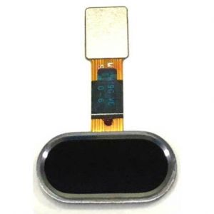 Шлейф Meizu M5S центральна кнопка (Home) Black