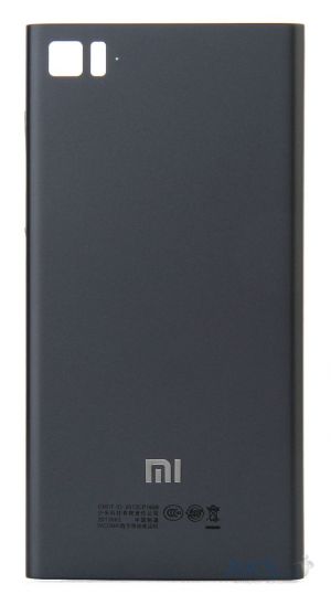 Задня частина корпусу Xiaomi Mi 3 Black