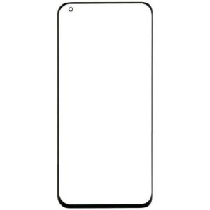 Скло дисплея Xiaomi Mi 10 / Mi 10 Pro Black + OCA (для переклеювання)