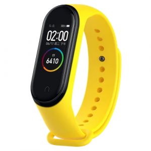 Силіконовий Ремінець Xiaomi Mi Band 3 / Mi Band 4 Yellow