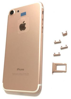 Корпус iPhone 7 (з кнопками та SIM-лотком) Rose Gold Original (PRC)