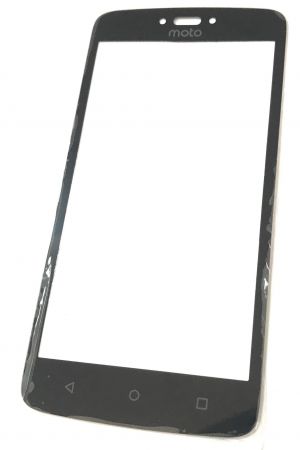 Скло дисплея Motorola XT1750 Moto C Black (для переклеювання)