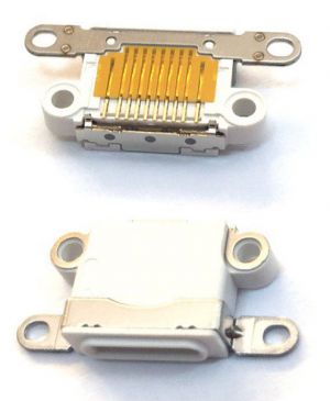 Роз'єм зарядки iPhone 5 White