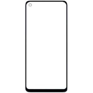 Скло дисплея Huawei P40 Lite / Nova 6 SE / Nova 7i Black (для переклеювання)