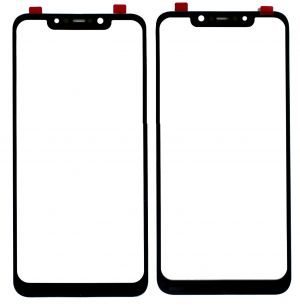 Скло дисплея Xiaomi Pocophone F1 / Poco F1 Black (для переклеювання)