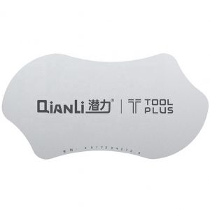 Лопатка / Медіатор QianLi Peanut Shape 0.1mm (металевий)