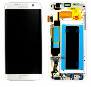 Дисплей Samsung Galaxy S7 Edge SM-G935 OR 100% (Service Pack) with frame Silver