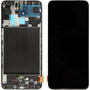 Дисплей Samsung Galaxy A70 SM-A705 OR 100% (Service Pack) with frame Black