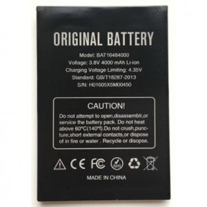 Акумулятор BAT16484000 (4000mAh) для Doogee X5 Max / X5 Max Pro