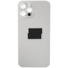 Кришка задня iPhone 12 Pro Silver (великий виріз під камеру)