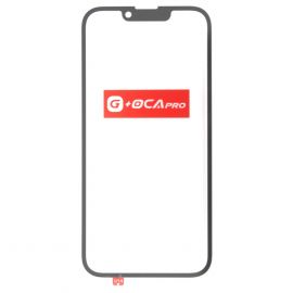 Скло дисплея iPhone 14 / iPhone 16e + OCA (6.1") для переклеювання Black