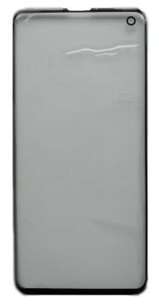 Скло дисплея Samsung G973 Galaxy S10 Black (для переклеювання)