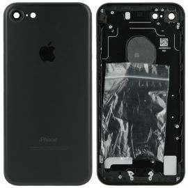 Корпус iPhone 7 (з кнопками та SIM-лотком) Matte Black Original (PRC)
