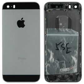 Корпус iPhone 5SE (з кнопками та SIM-лотком) Space Gray Original (PRC)