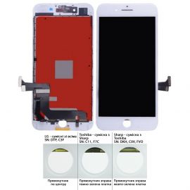 Дисплей iPhone 7 Plus (5.5") White OR (Rev.Toshiba / Sharp: C11 / F7C / DKH / C0V / FVQ)