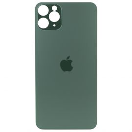 Кришка задня iPhone 11 Pro Max Midnight Green (великий виріз під камеру)