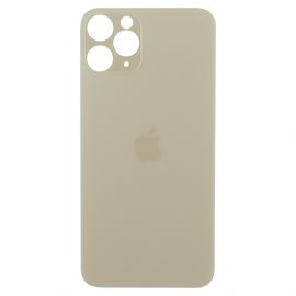 Кришка задня iPhone 11 Pro Gold (великий виріз під камеру)