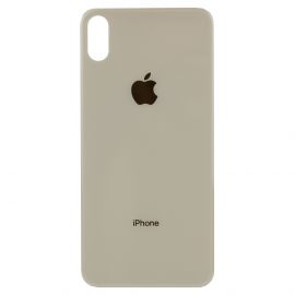 Кришка задня iPhone XS Max Gold (великий виріз під камеру)