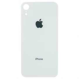 Кришка задня iPhone XR White (великий виріз під камеру)