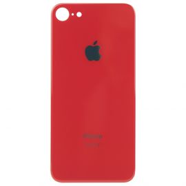 Кришка задня iPhone 8 (4.7") Red (великий виріз під камеру)