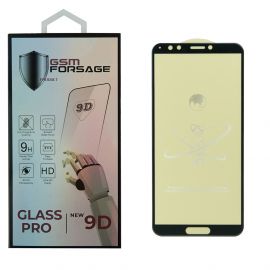 Захисне скло Premium Tempered Glass для Huawei Y7 Prime 2018 / Honor 7C Pro (5.99') Black