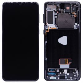 Дисплей Samsung Galaxy S21 Plus SM-G996 OR 100% (Service Pack) with frame Black