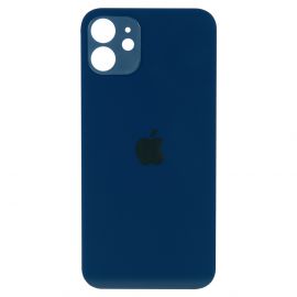 Кришка задня iPhone 12 Blue (великий виріз під камеру)