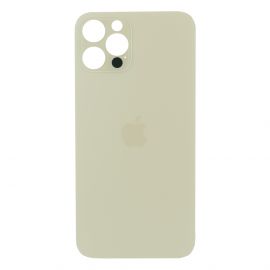 Кришка задня iPhone 12 Pro Gold (великий виріз під камеру)
