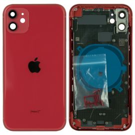Корпус iPhone 11 (з кнопками та SIM-лотком) Red Original (PRC)