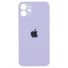 Кришка задня iPhone 12 Purple (великий виріз під камеру)