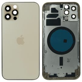 Корпус iPhone 12 Pro (з кнопками та SIM-лотком) Gold Original (PRC) (EU/UK: SIM + E-SIM)
