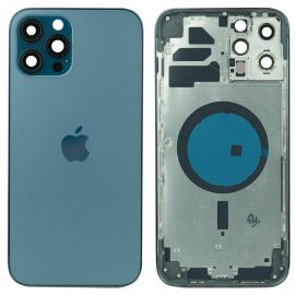 Корпус iPhone 12 Pro Max (з кнопками та SIM-лотком) Pacific Blue Original (PRC) (EU/UK: SIM + E-SIM)