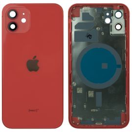 Корпус iPhone 12 (з кнопками та SIM-лотком) Red Original (PRC) (CN: DUAL SIM)
