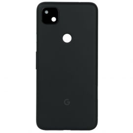 Задня частина корпусу Google Pixel 4A Just Black (з склом камери)