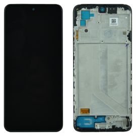 Дисплей Xiaomi Redmi Note 10 / Note 10S / Poco M5s OR 100% (Service Pack) with frame Black