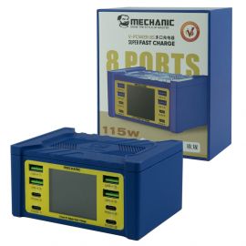 Зарядний пристрій Mechanic V-Power 8S (4 USB +  4 PD 18W USB-C)