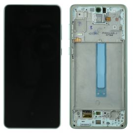 Дисплей Samsung Galaxy A73 5G SM-A736 OR 100% (Service Pack) with frame Mint (Green)
